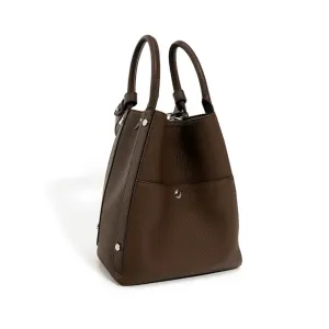 Moda Belleza Leather Tote Bag