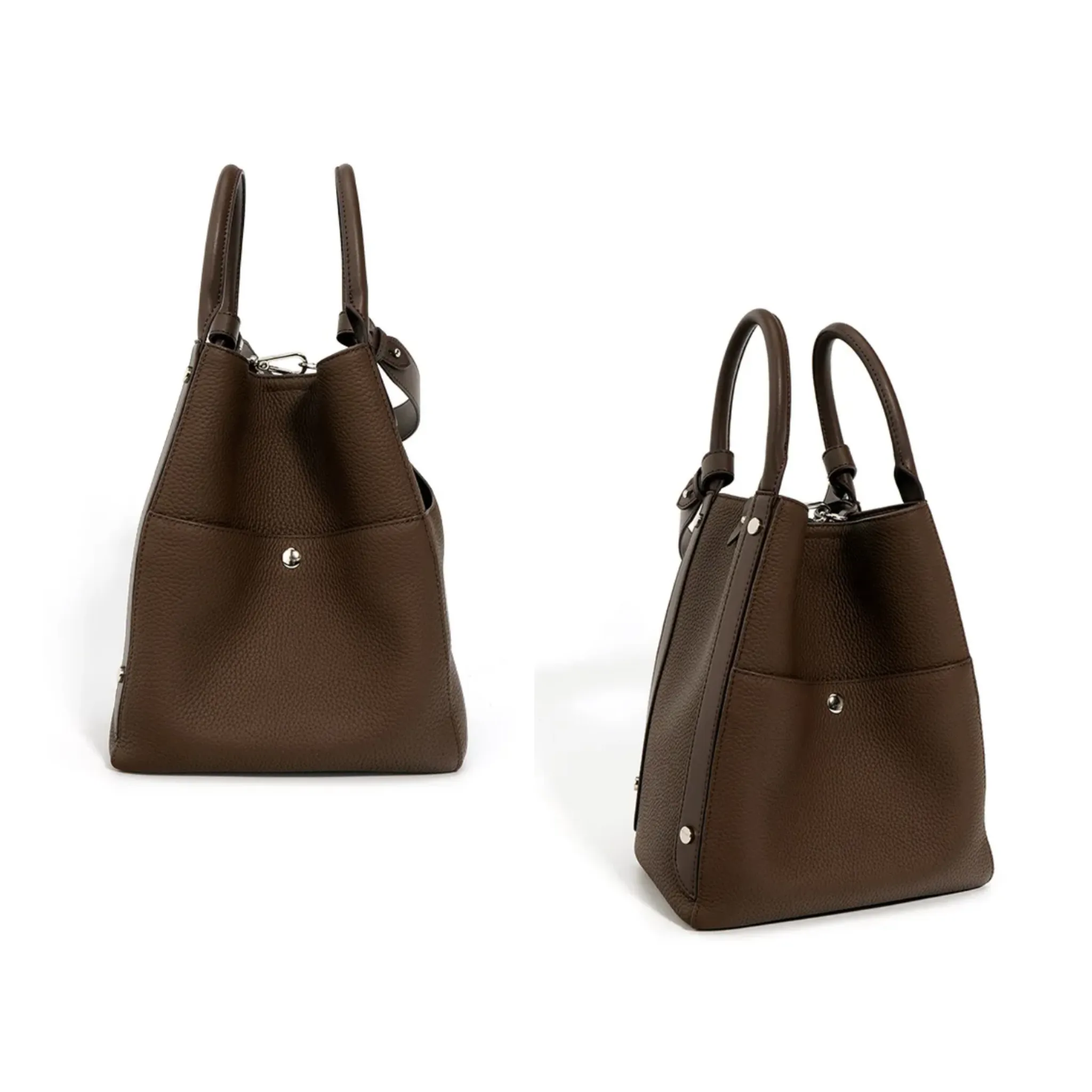 Moda Belleza Leather Tote Bag