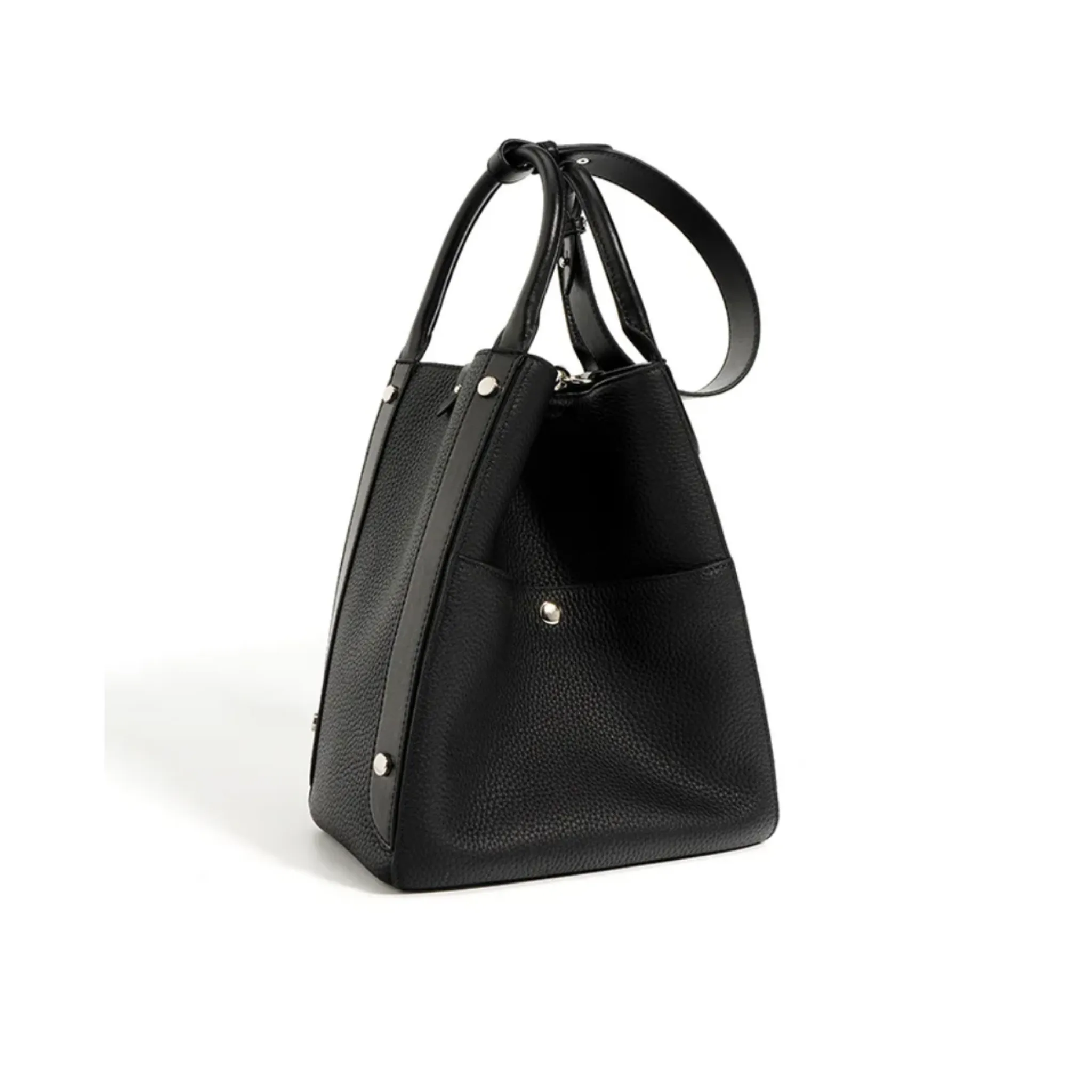 Moda Belleza Leather Tote Bag