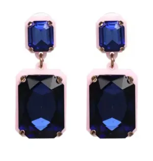 Modesta Royal Blue Earrings