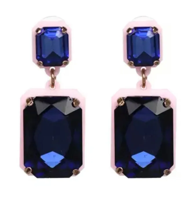 Modesta Royal Blue Earrings