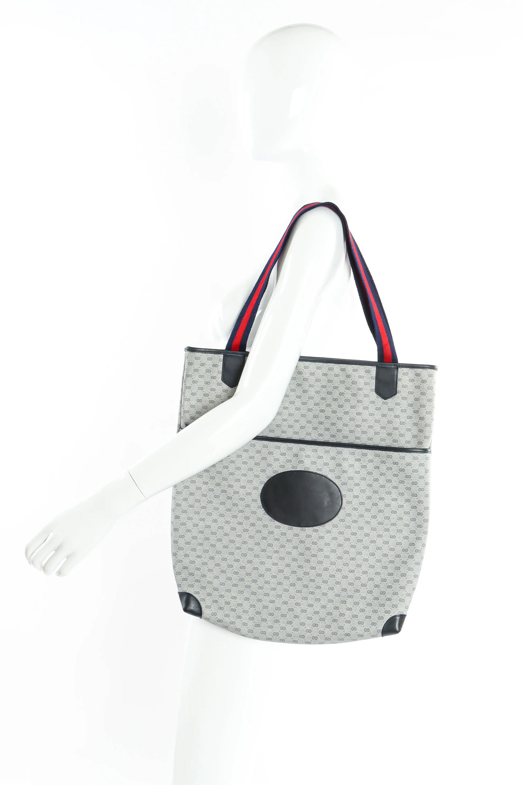 Monogram Logo Tote Bag