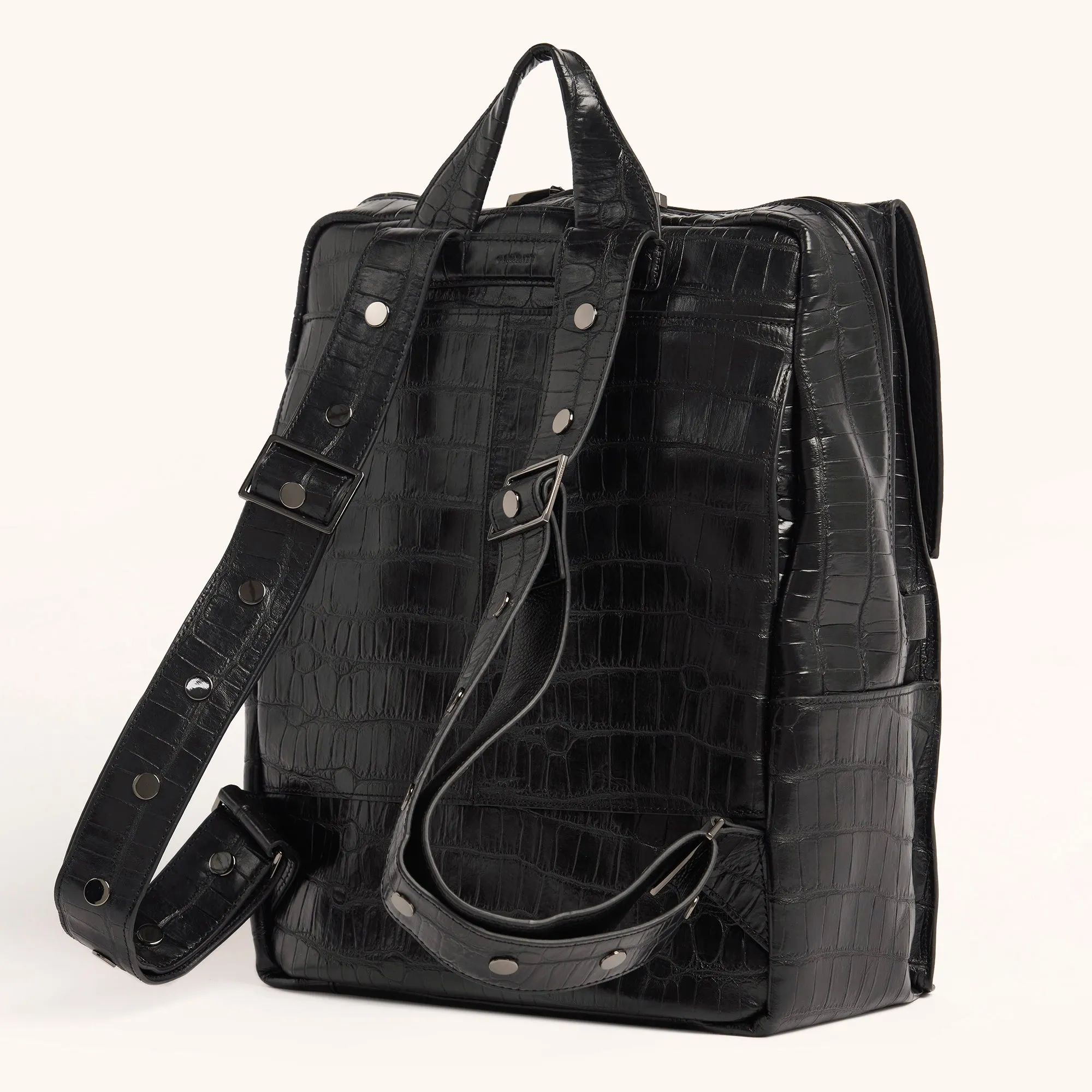 Montana Backpack | Evening Crocco/Gunmetal | XL