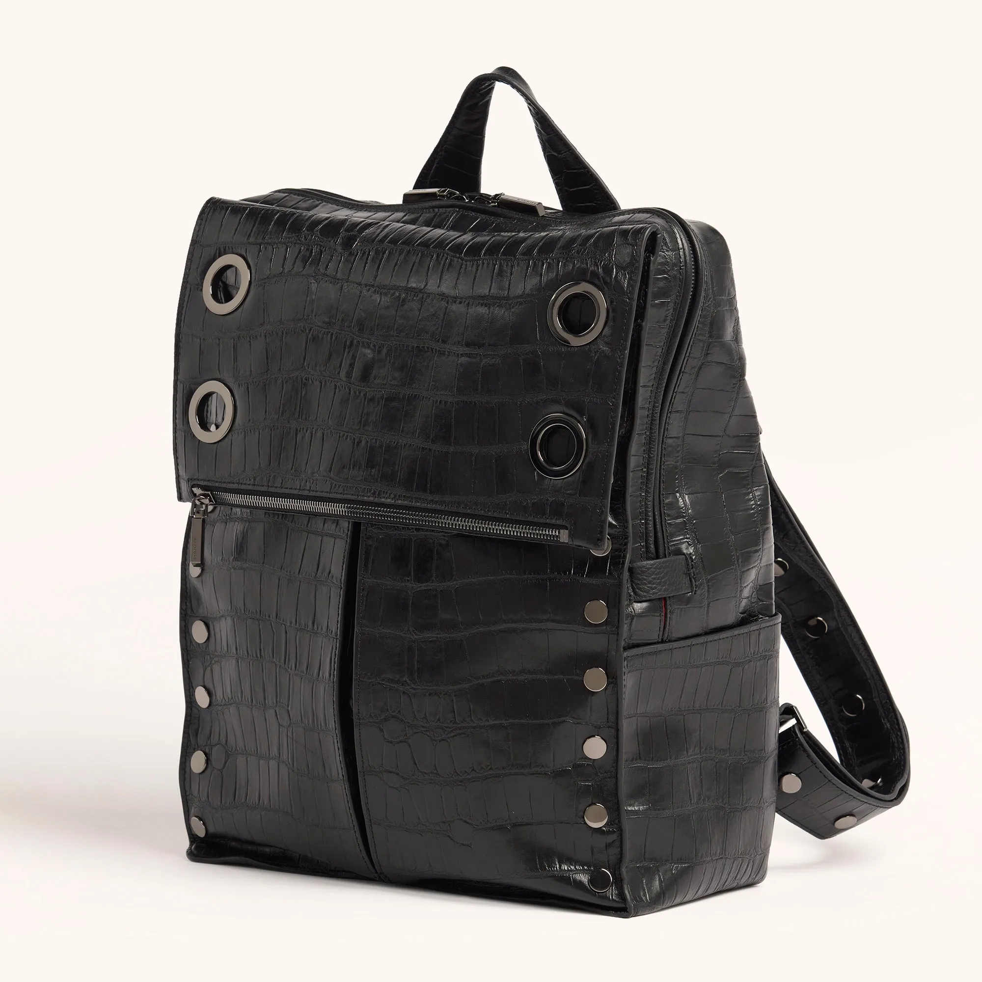 Montana Backpack | Evening Crocco/Gunmetal | XL