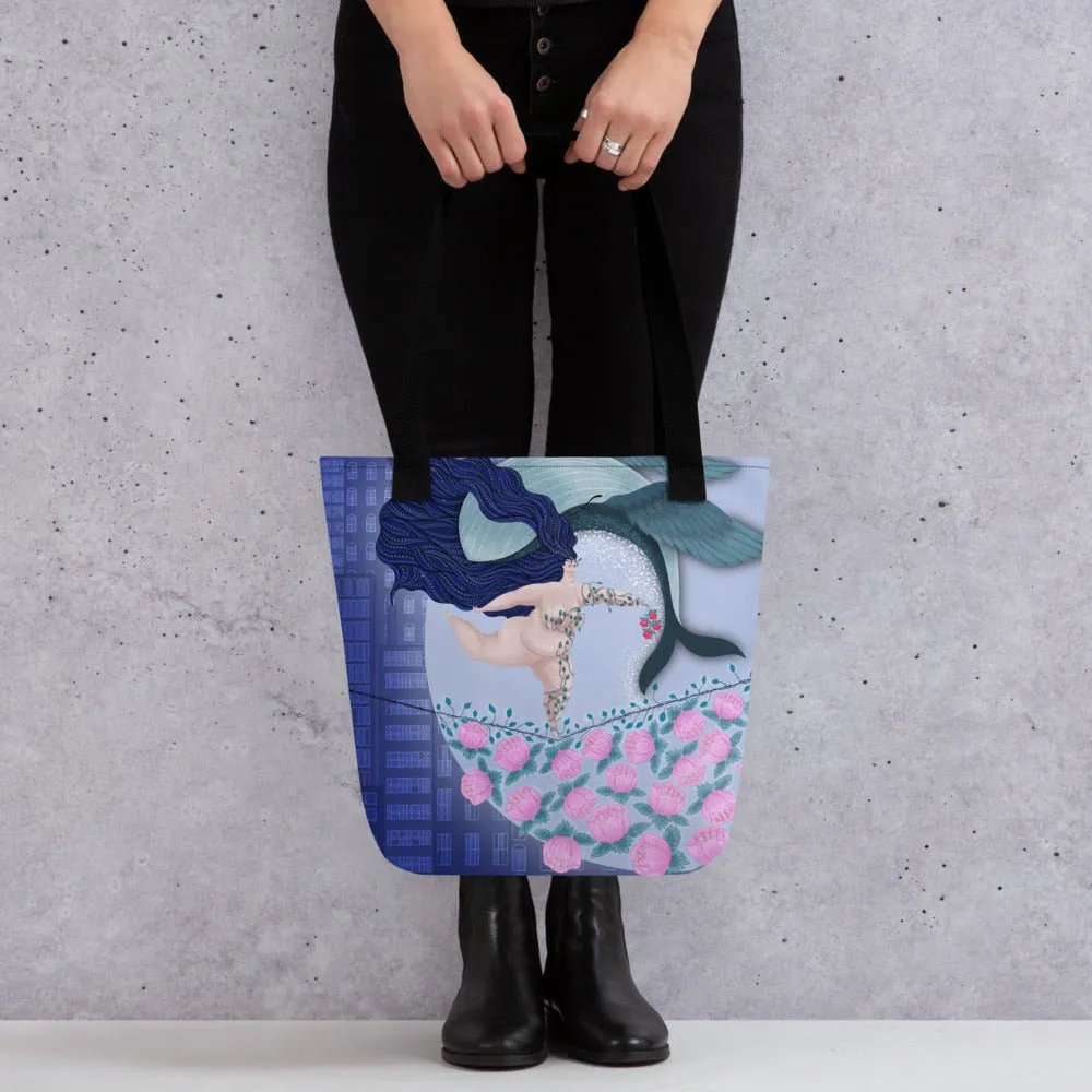MOONLIGHT Shopping Tote Bag