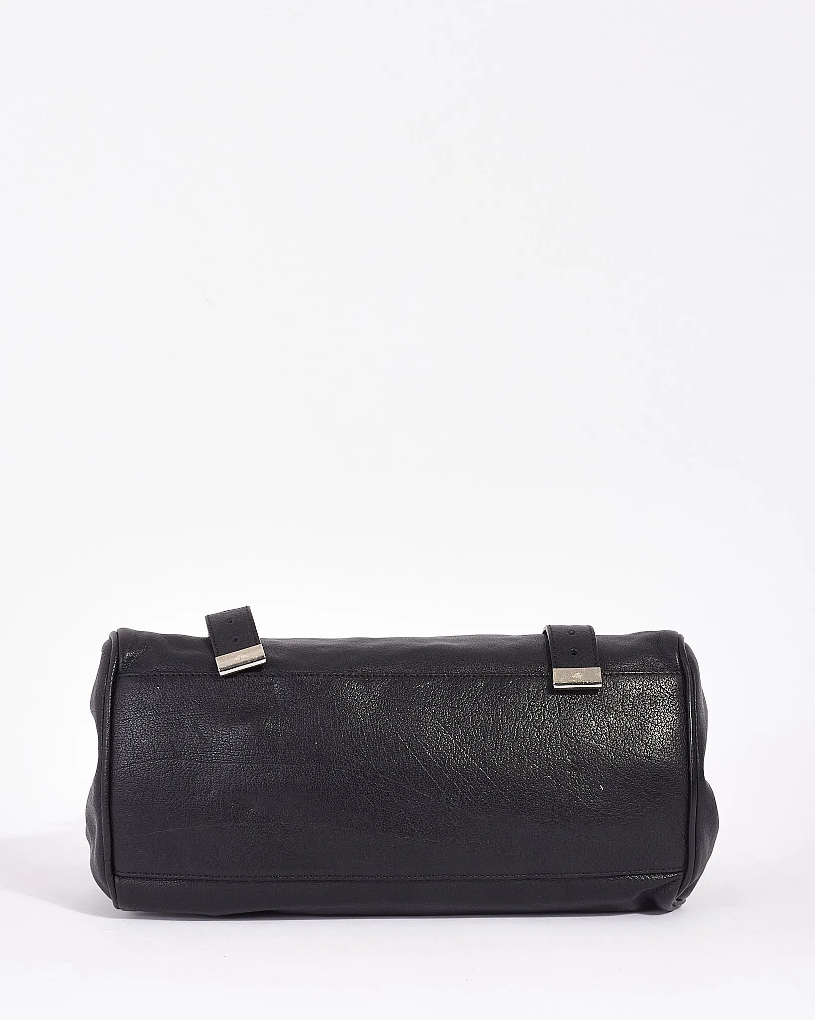 Mulberry Black Leather Alexa Satchel Bag