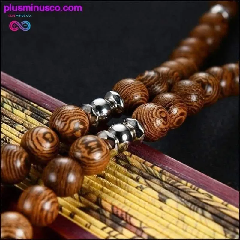 Multi-layer 108 Prayer Beads Bracelet Charm Meditation Yoga