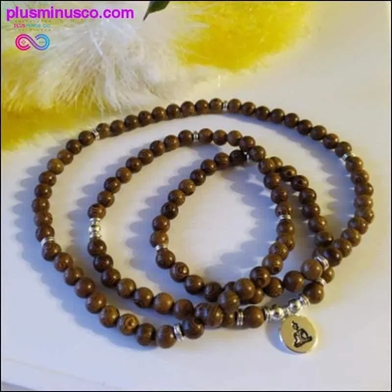 Multi-layer 108 Prayer Beads Bracelet Charm Meditation Yoga