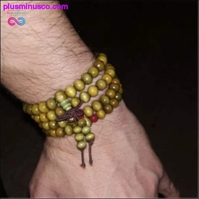 Multi-layer 108 Prayer Beads Bracelet Charm Meditation Yoga