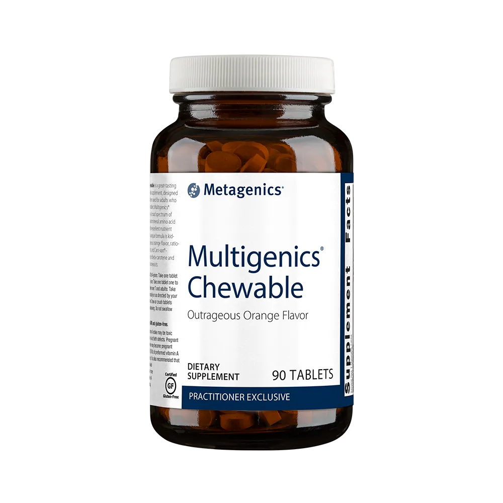 Multigenics® Chewable <br>Outrageous Orange Flavor