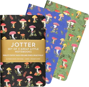 Mushrooms Jotter Notebooks