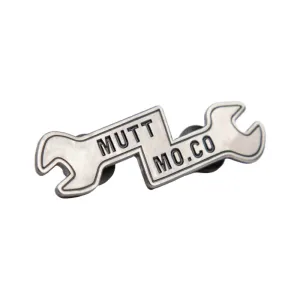 Mutt Bolt Spanner Enamel Pin Badge