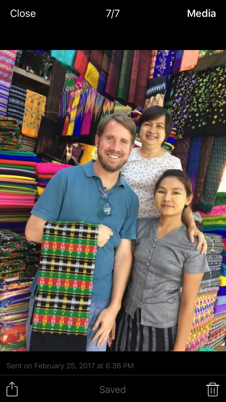 Myanmar Tote (by Aaron John)