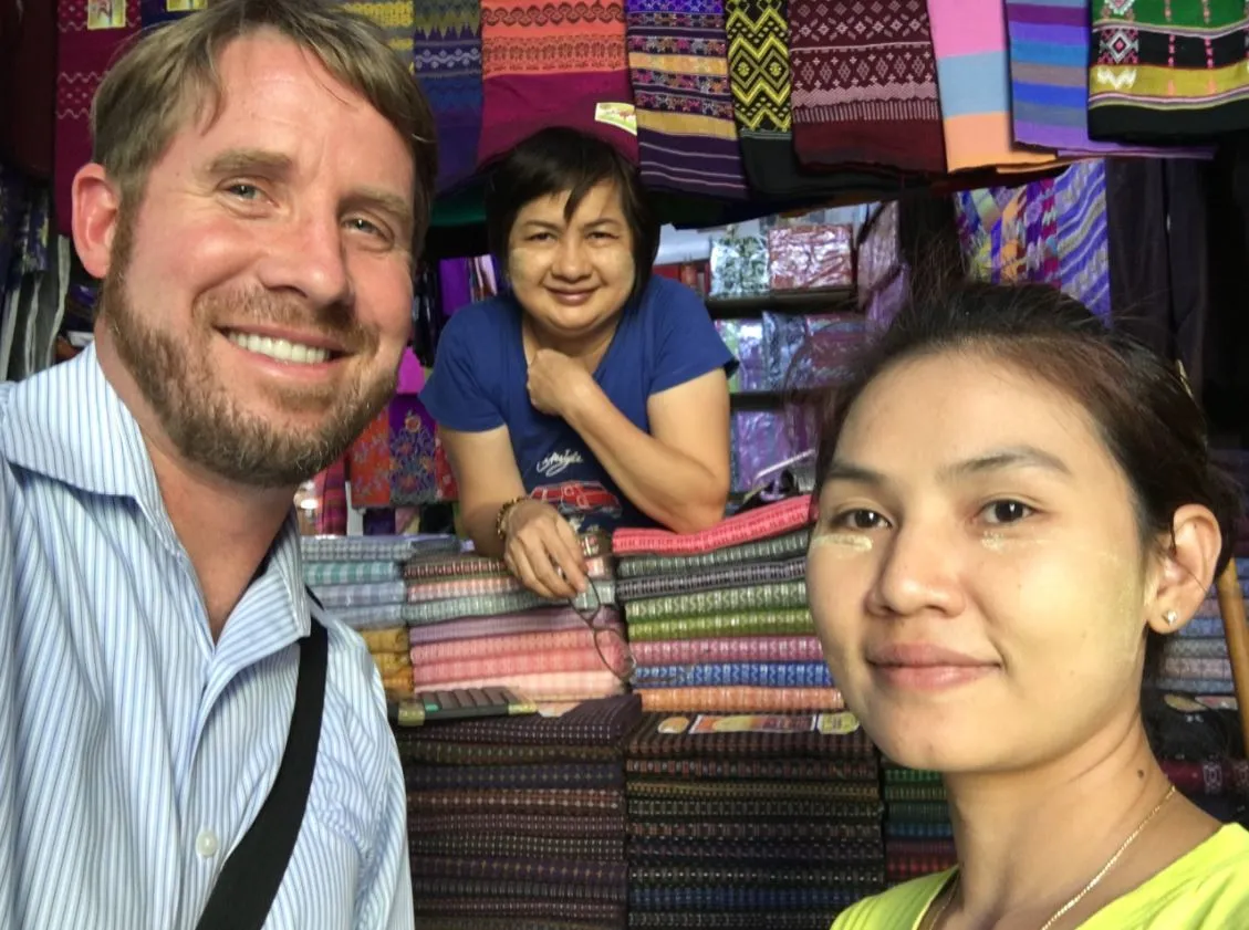 Myanmar Tote (by Aaron John)