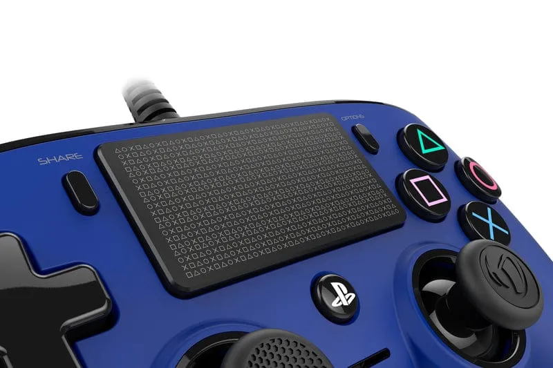 Nacon - Wired Compact Controler for PS4 (Blue)