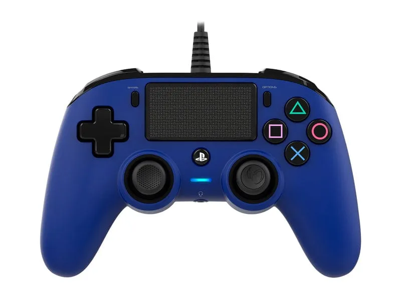 Nacon - Wired Compact Controler for PS4 (Blue)