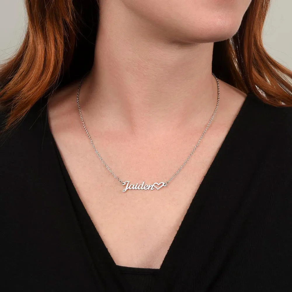 Name Necklace Chic