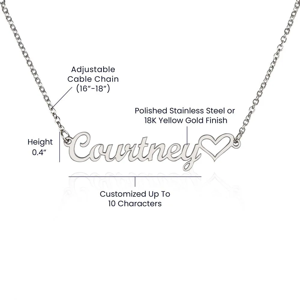 Name Necklace Chic