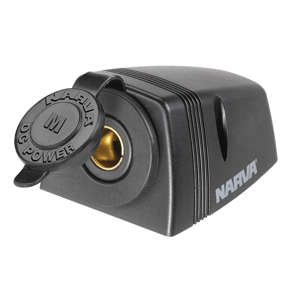 Narva Heavy-Duty Surface Mount Merit Socket  - 81150BL