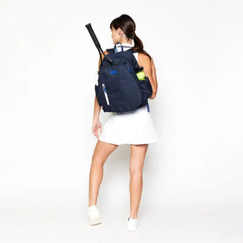 Navy Adult Tennis Backpack
