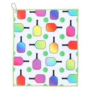 Neon Pickle Pickleball Towel