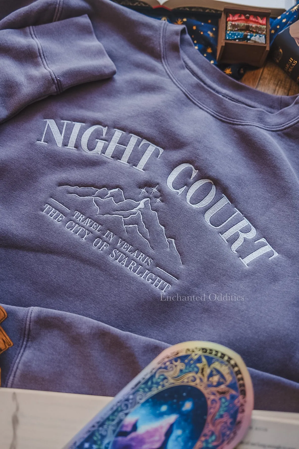 Night Court premium crewneck
