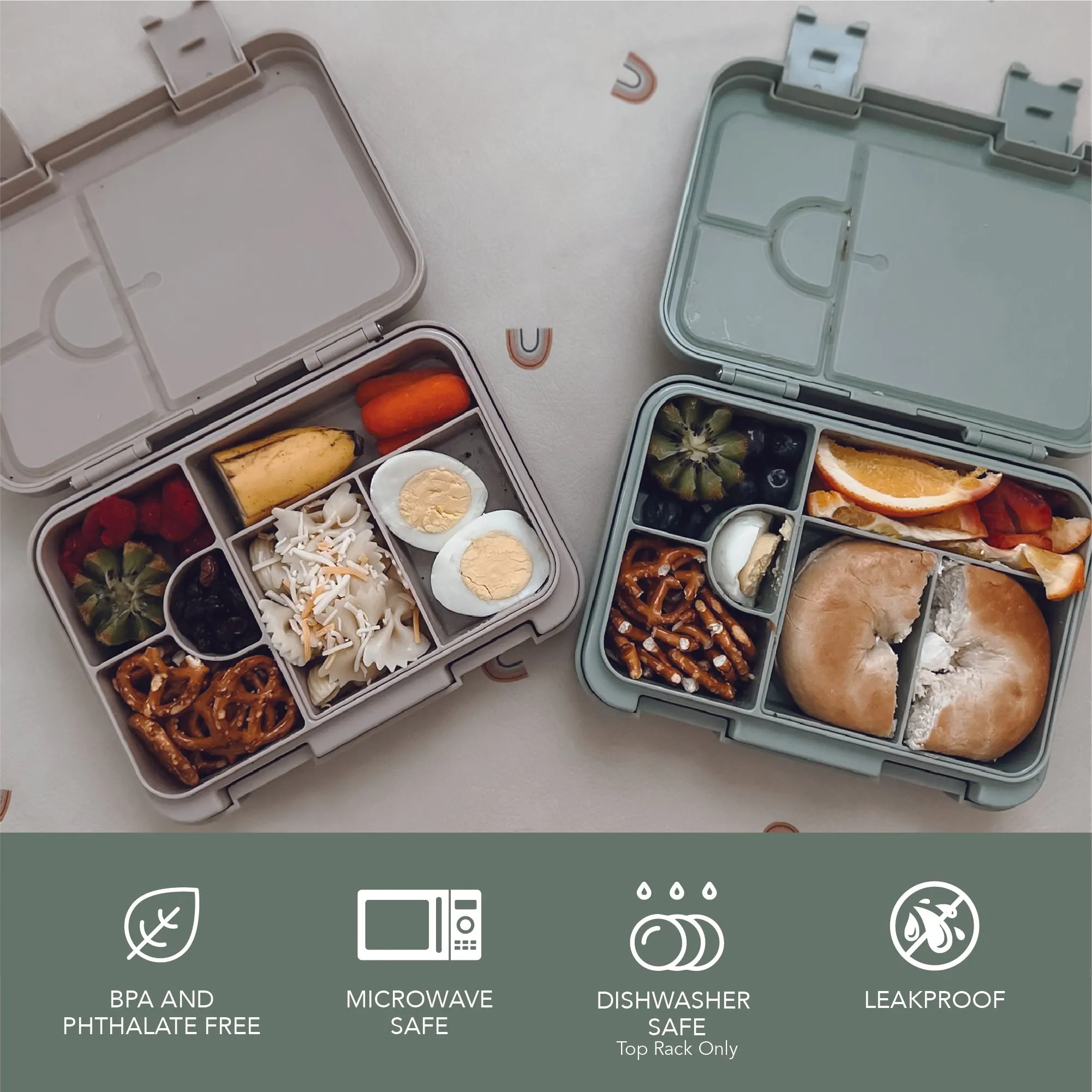 noüka Bento Chill Lunch Box - Bloom (Min. of 2 PK, Multiples of 2 PK)