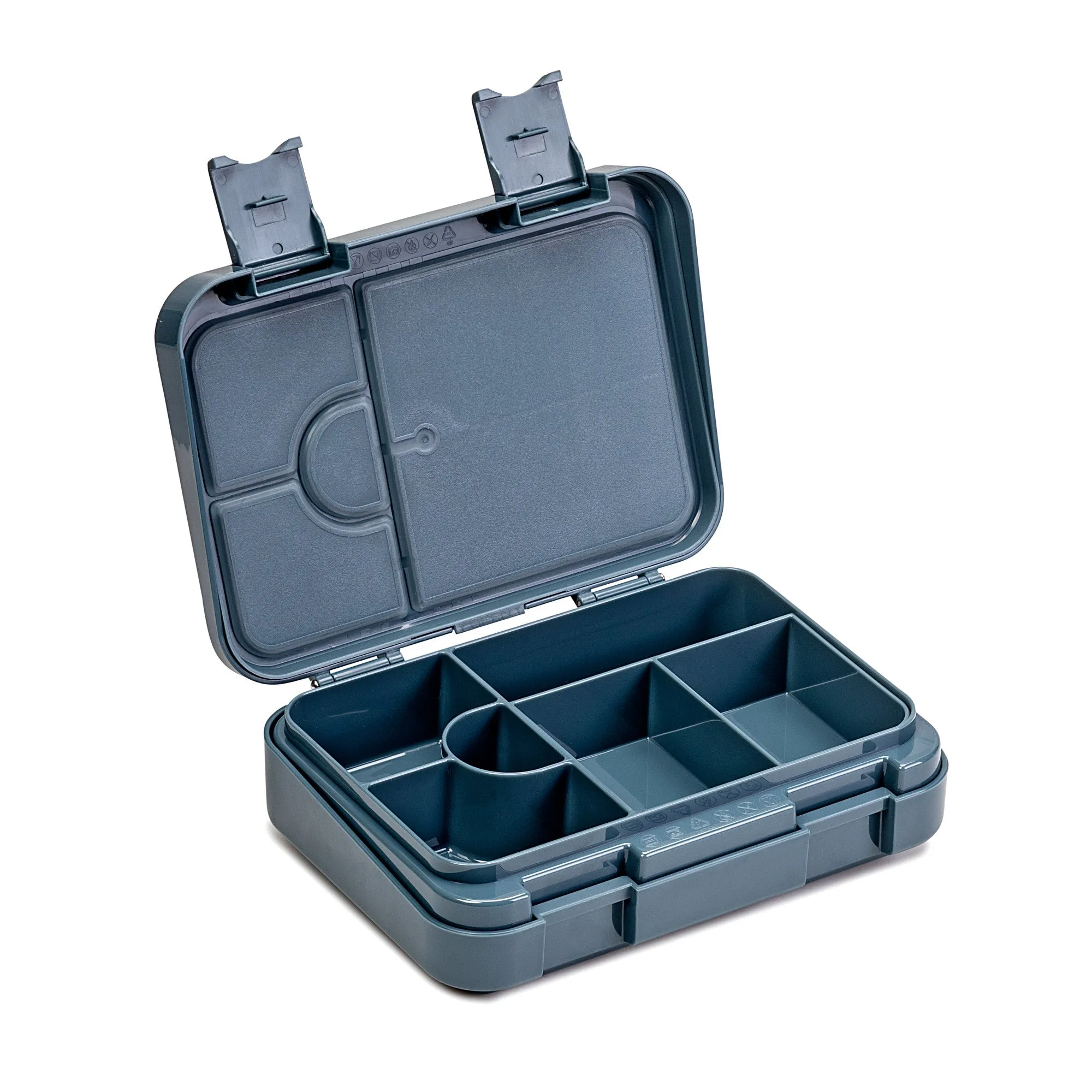noüka Bento Chill Lunch Box - Deep Ocean (Min. of 2 PK, Multiples of 2 PK)