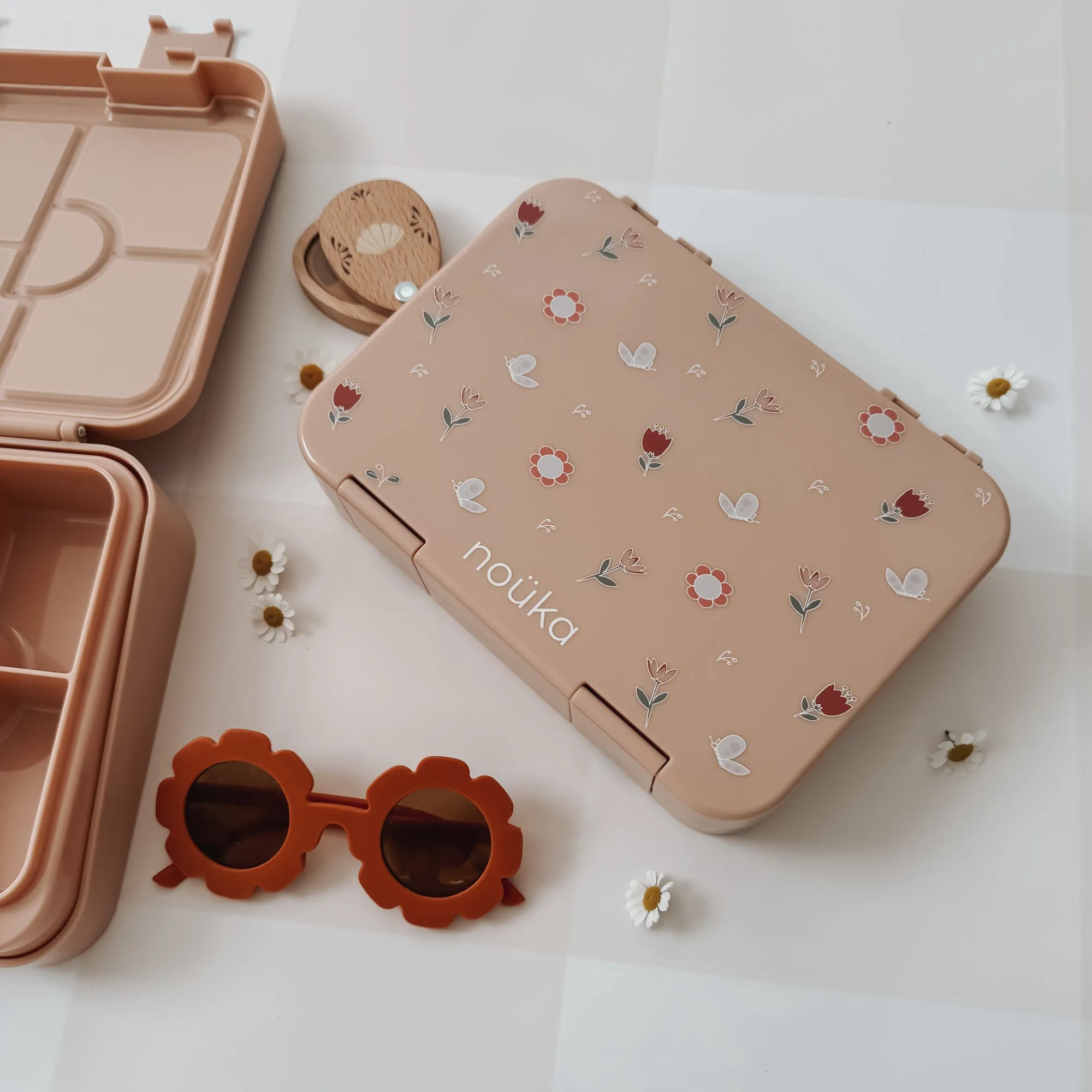 noüka Design Bento Lunch Box - Garden (Min. of 2 PK, Multiples of 2 PK)