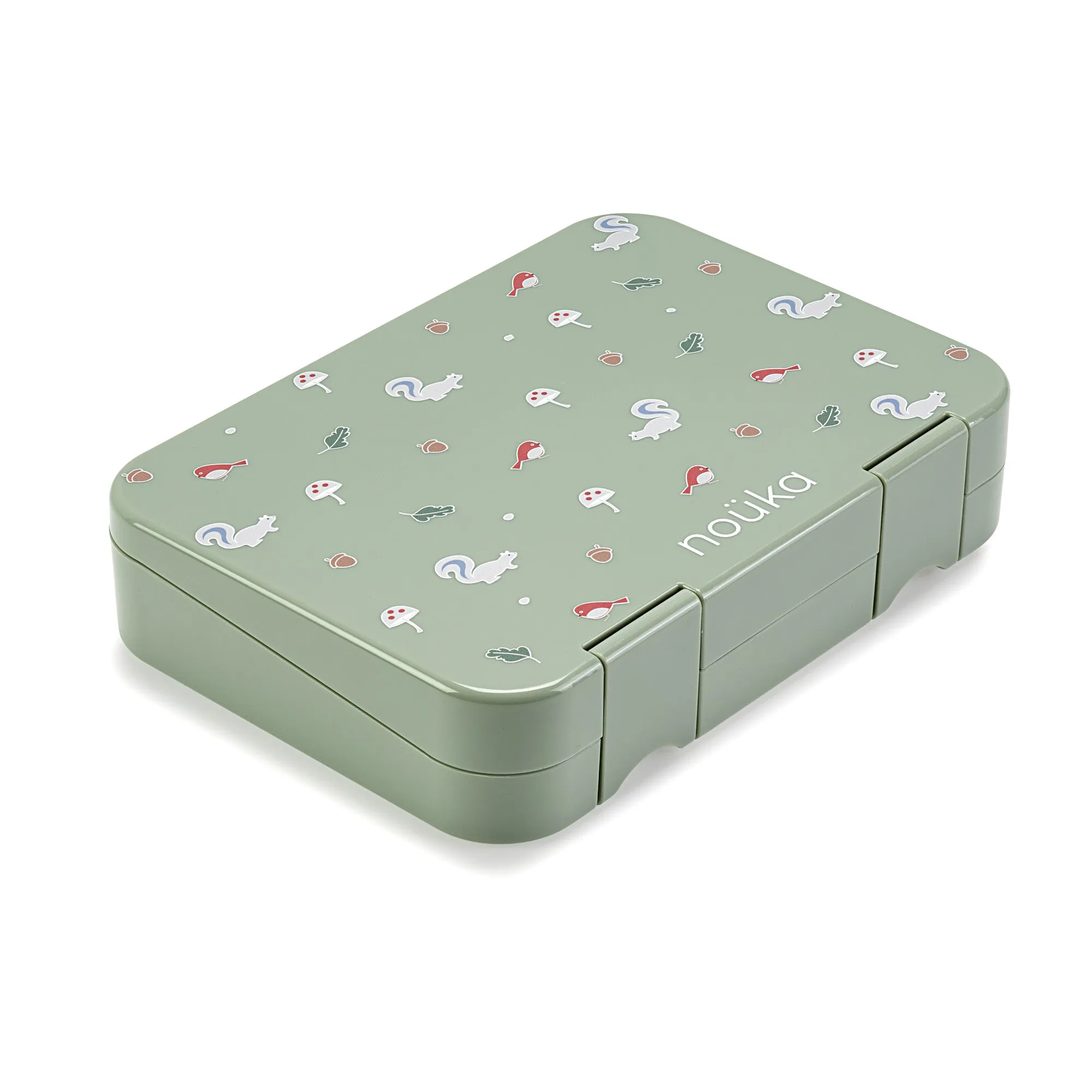 noüka Design Bento Lunch Box -  Woodland Life (Min. of 2 PK, Multiples of 2 PK)