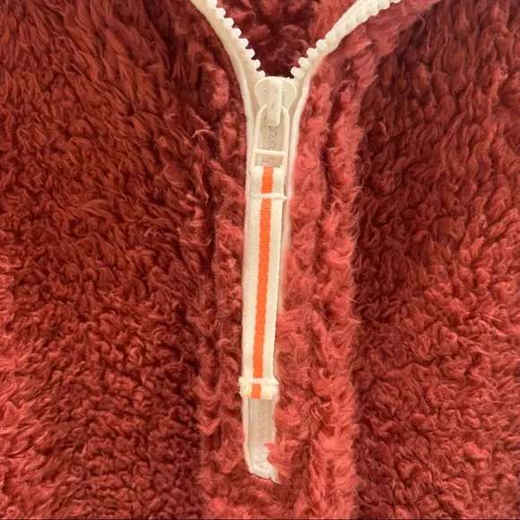 NWOT Anthropologie Saturday Sunday Annette Sherpa Pullover Jacket