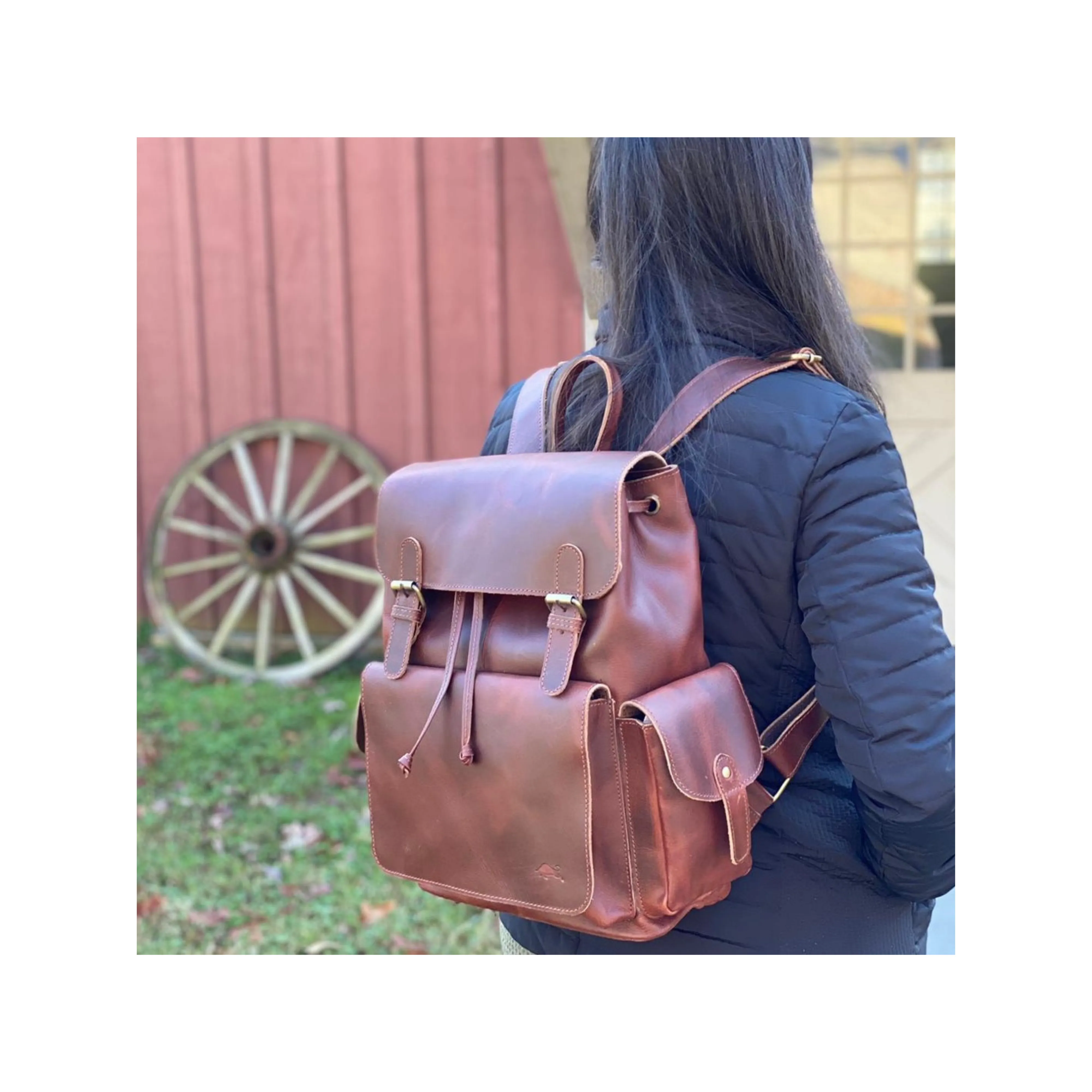 Oakley Buffalo Leather Backpack