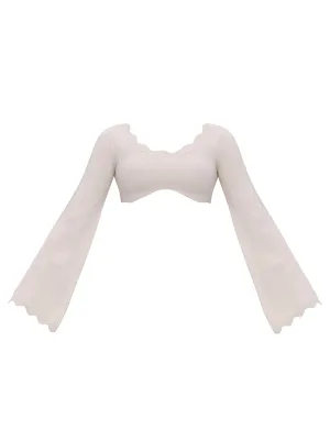 Oda Knit Long Sleeve Crop
