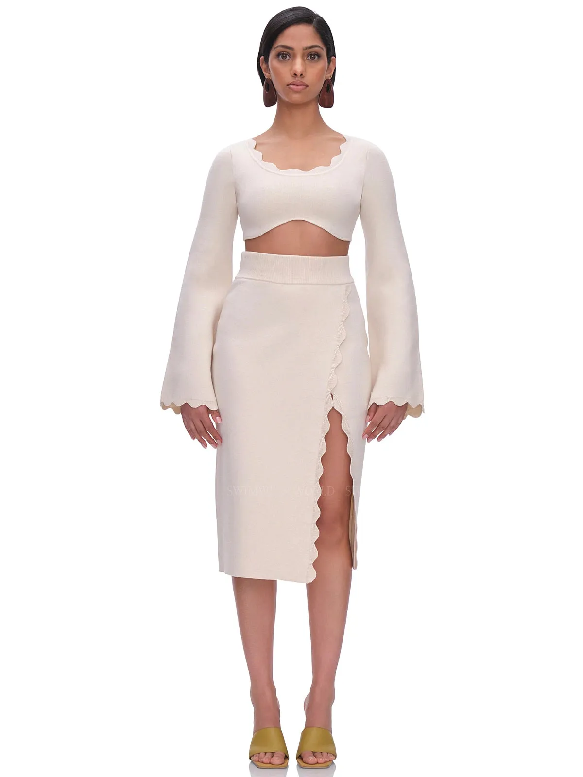 Oda Knit Long Sleeve Crop