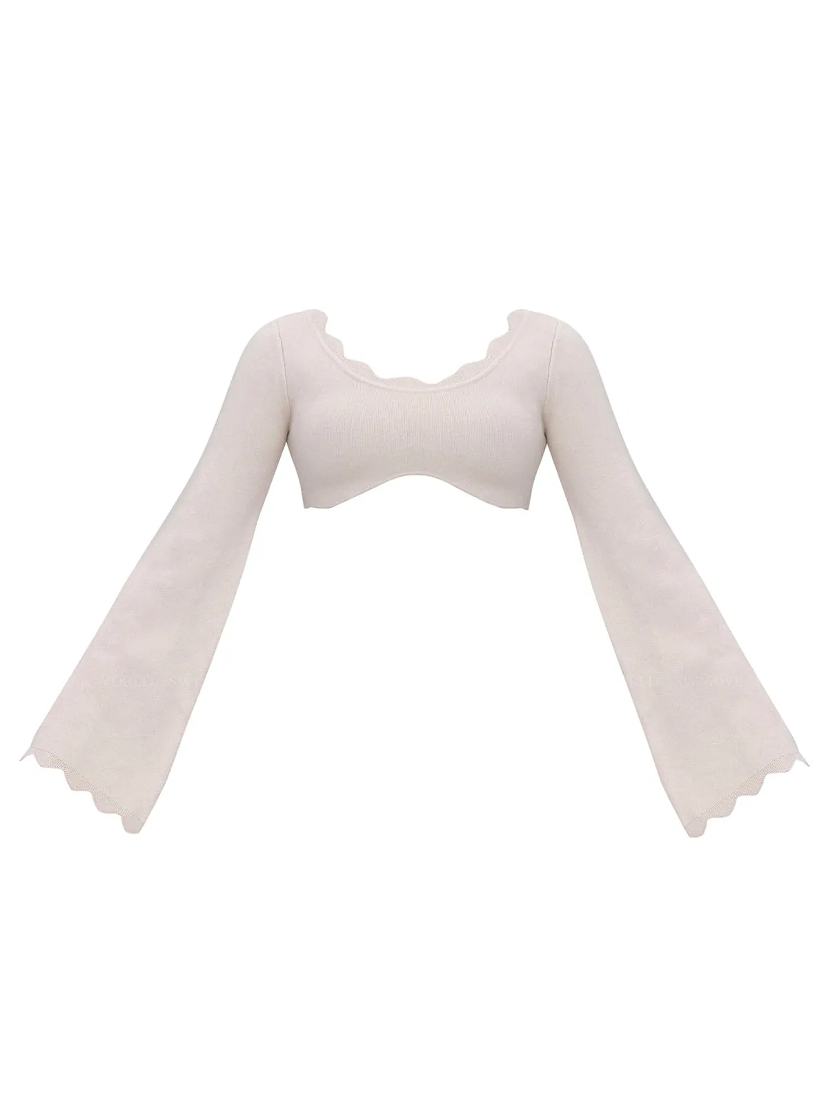 Oda Knit Long Sleeve Crop