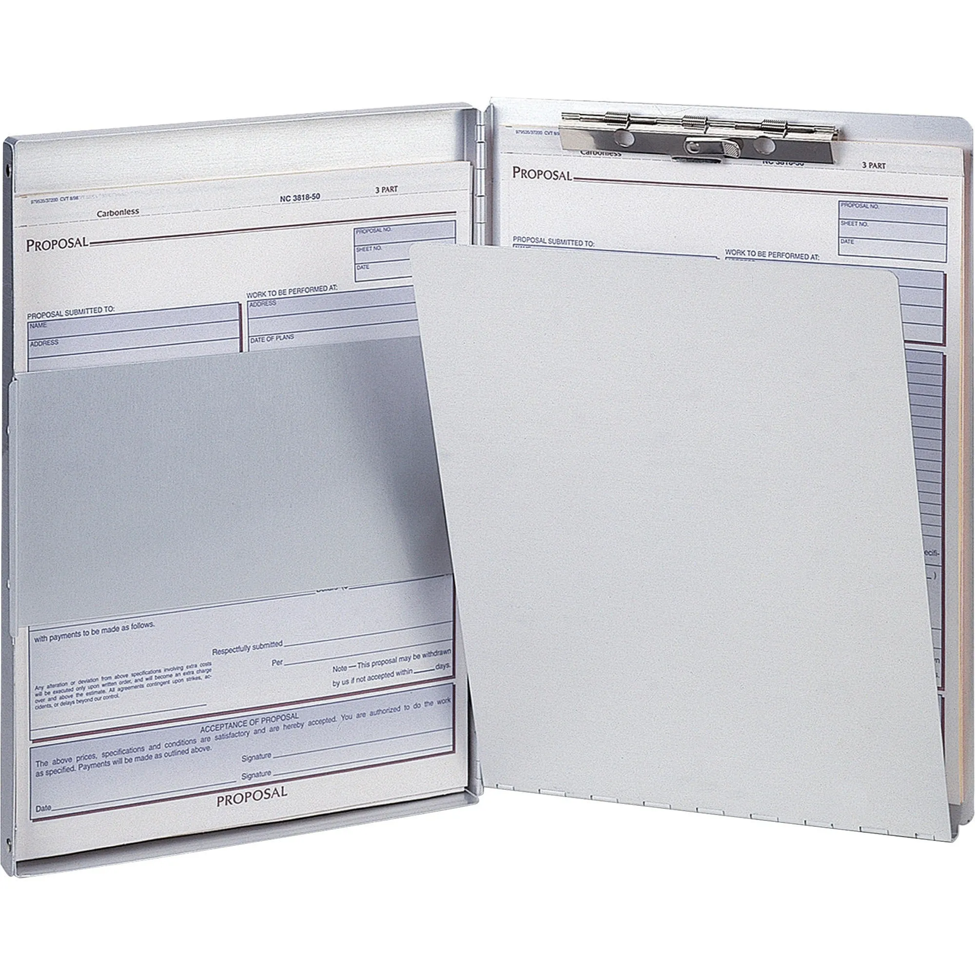 OIC Aluminum Side Loading Form Holders