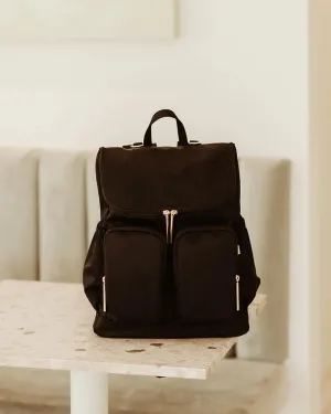 OiOi Nylon Nappy Backpack - Black