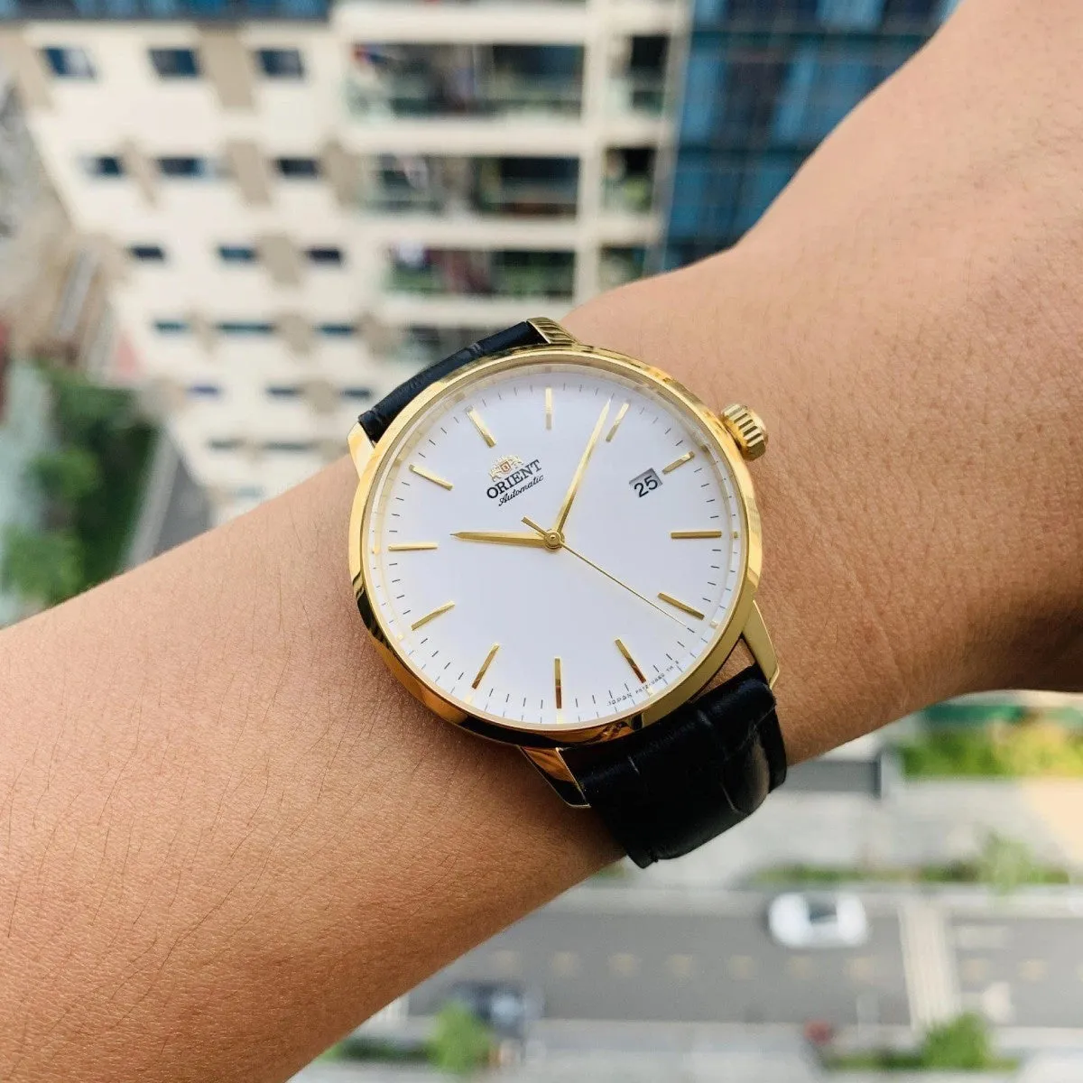 Orient Men's Contemporary Automatic Stylish Date Watch
