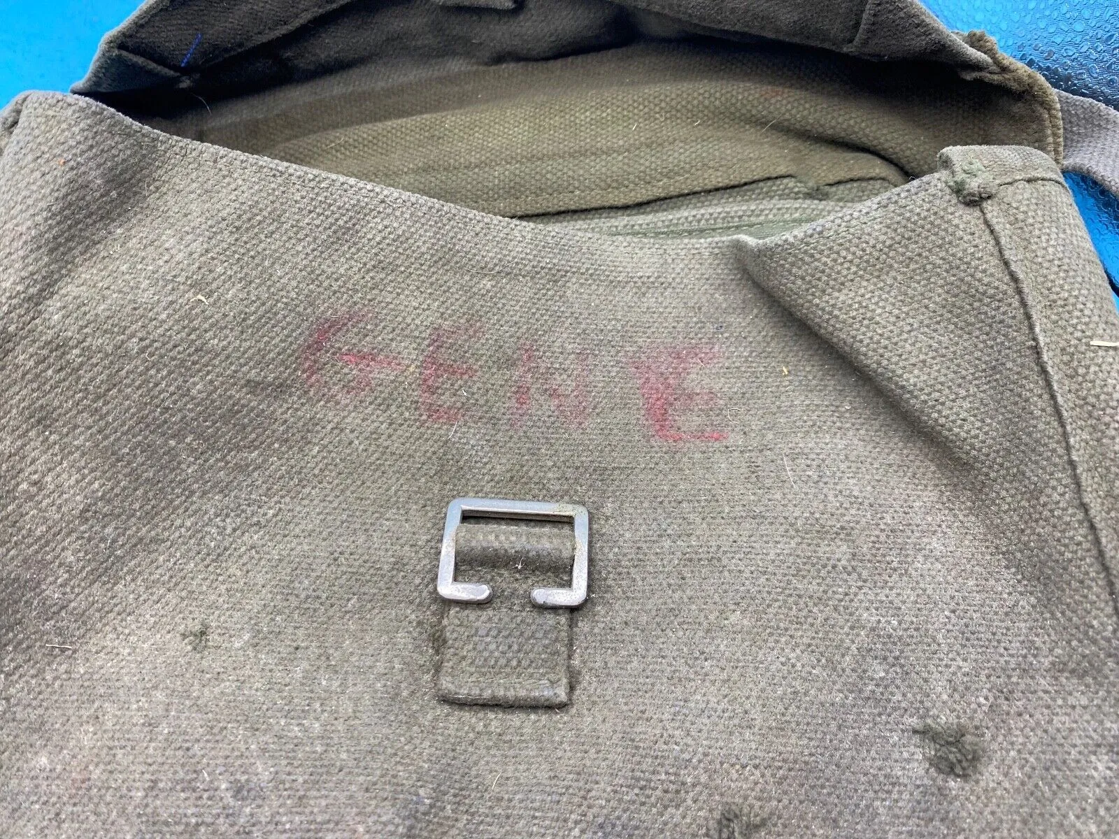 Original 37 Pattern British Army Signals Satchel - Post WW2