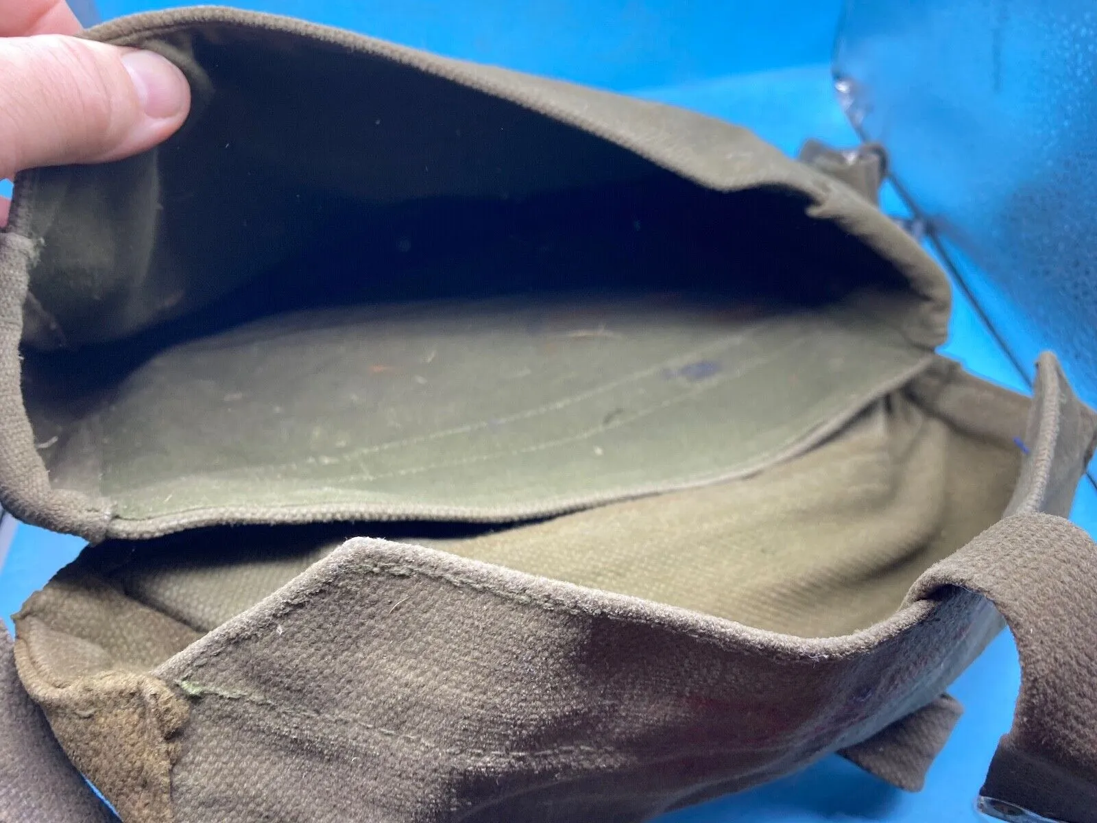 Original 37 Pattern British Army Signals Satchel - Post WW2