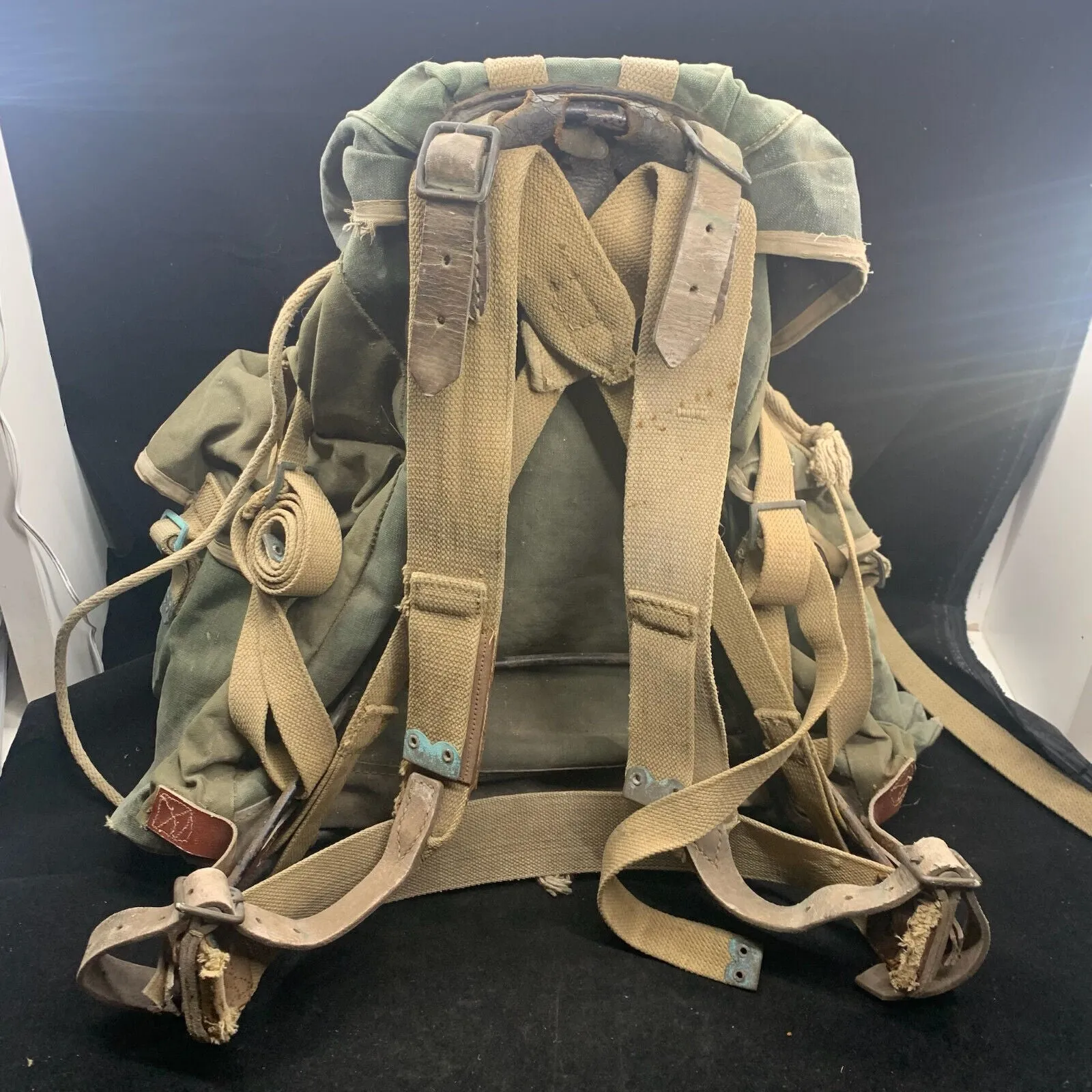 Original British Army Military 1944 Pattern Commando Bergen Backpack Rucksack