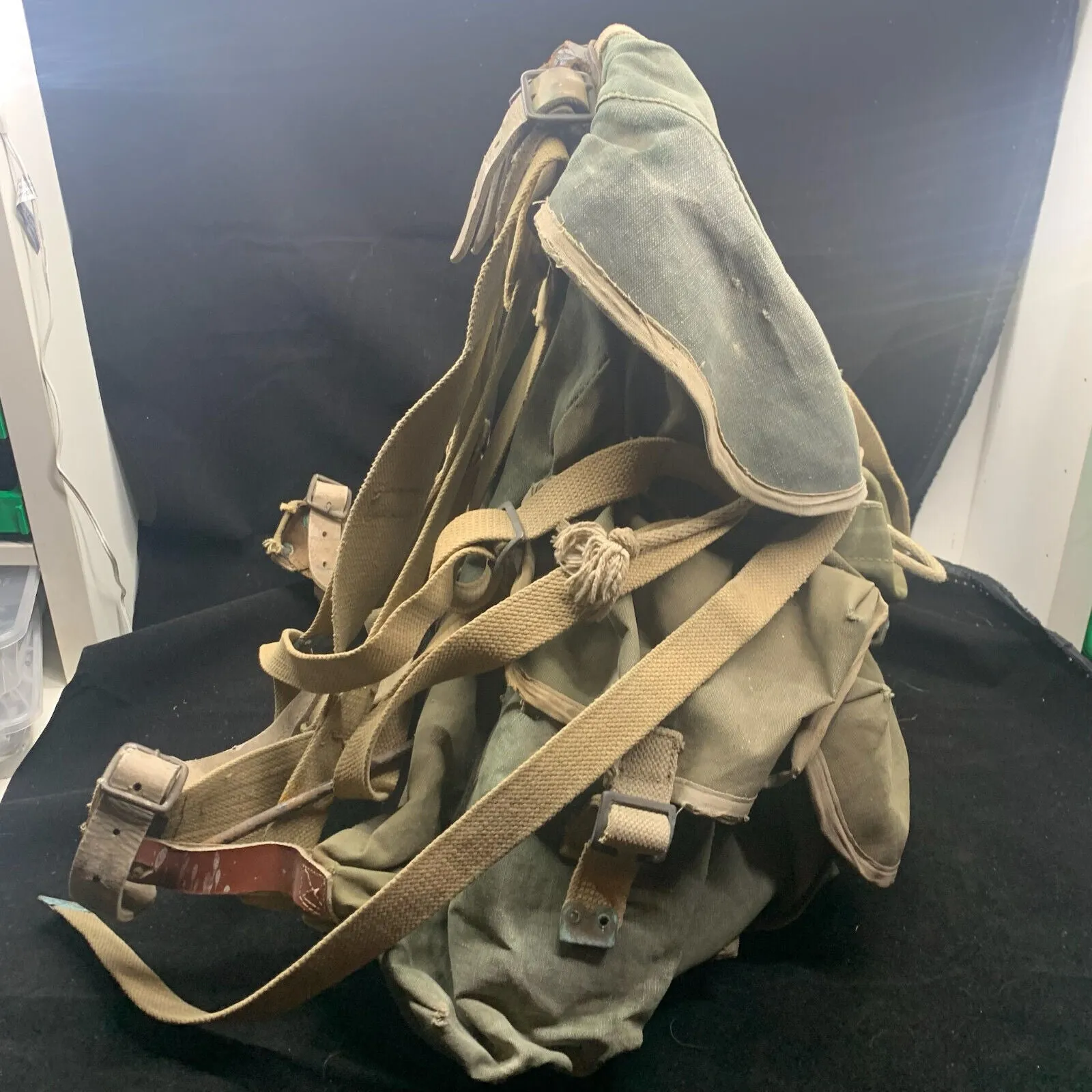 Original British Army Military 1944 Pattern Commando Bergen Backpack Rucksack