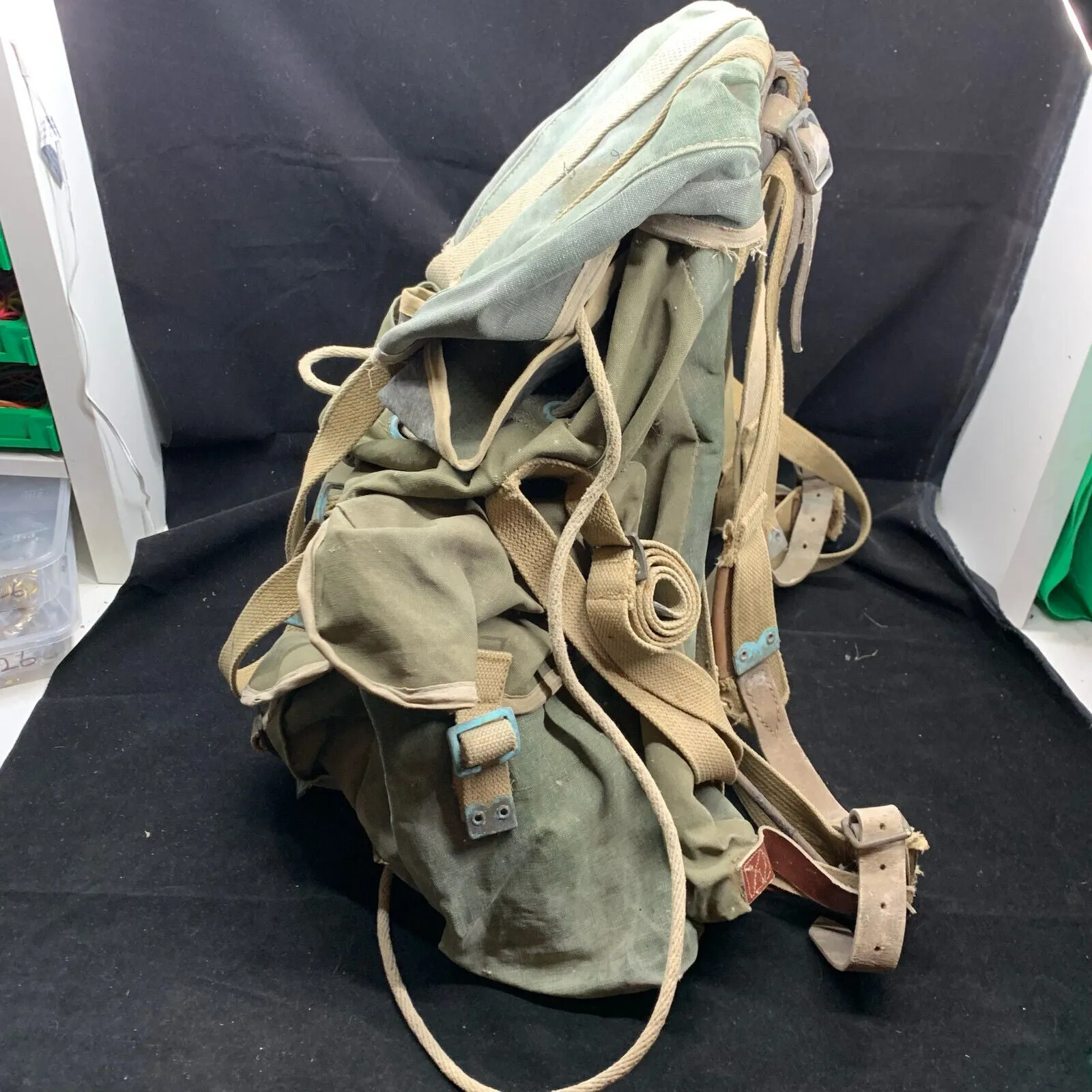 Original British Army Military 1944 Pattern Commando Bergen Backpack Rucksack