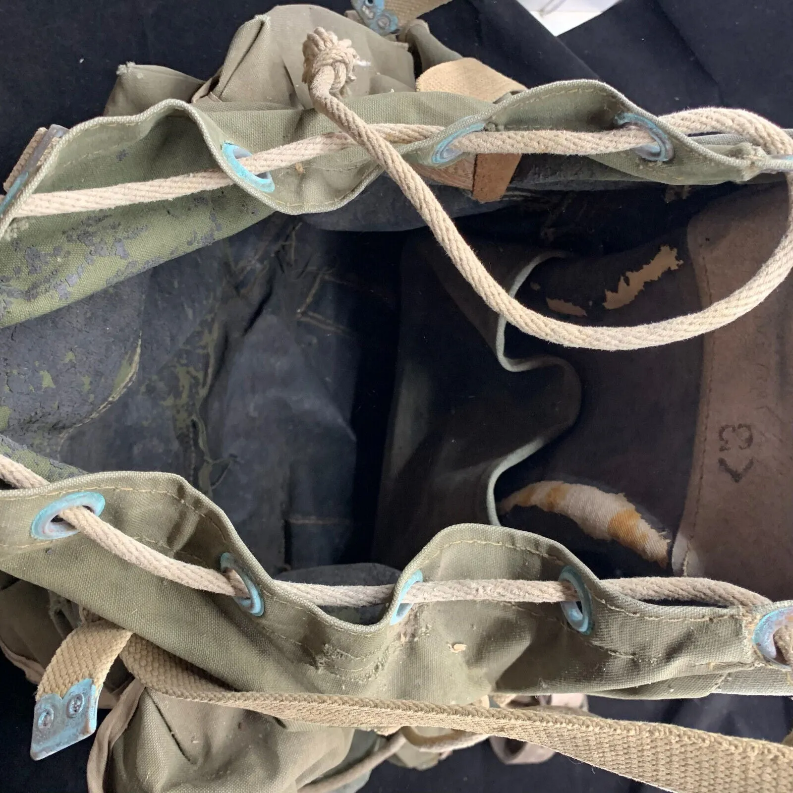 Original British Army Military 1944 Pattern Commando Bergen Backpack Rucksack