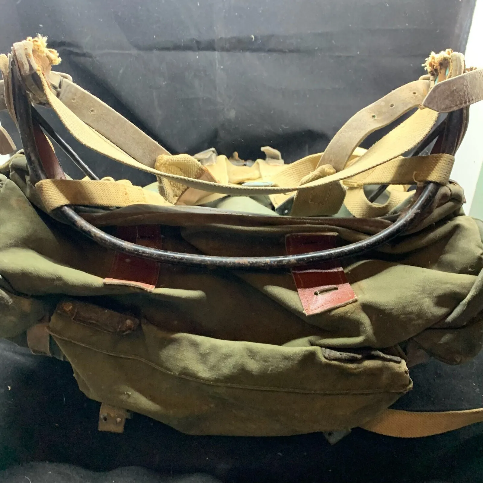 Original British Army Military 1944 Pattern Commando Bergen Backpack Rucksack