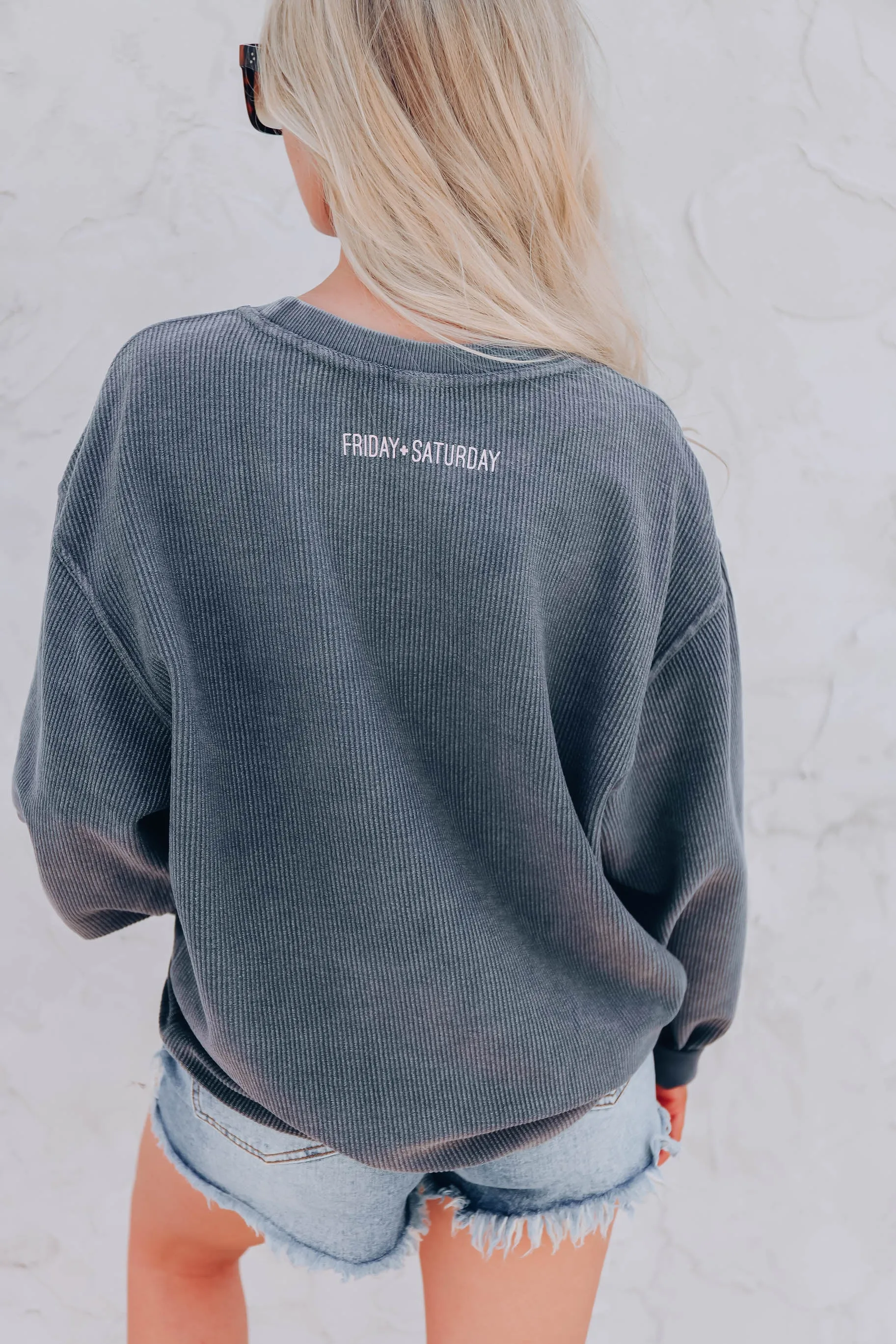 Out Of Office Corded Sweatshirt
