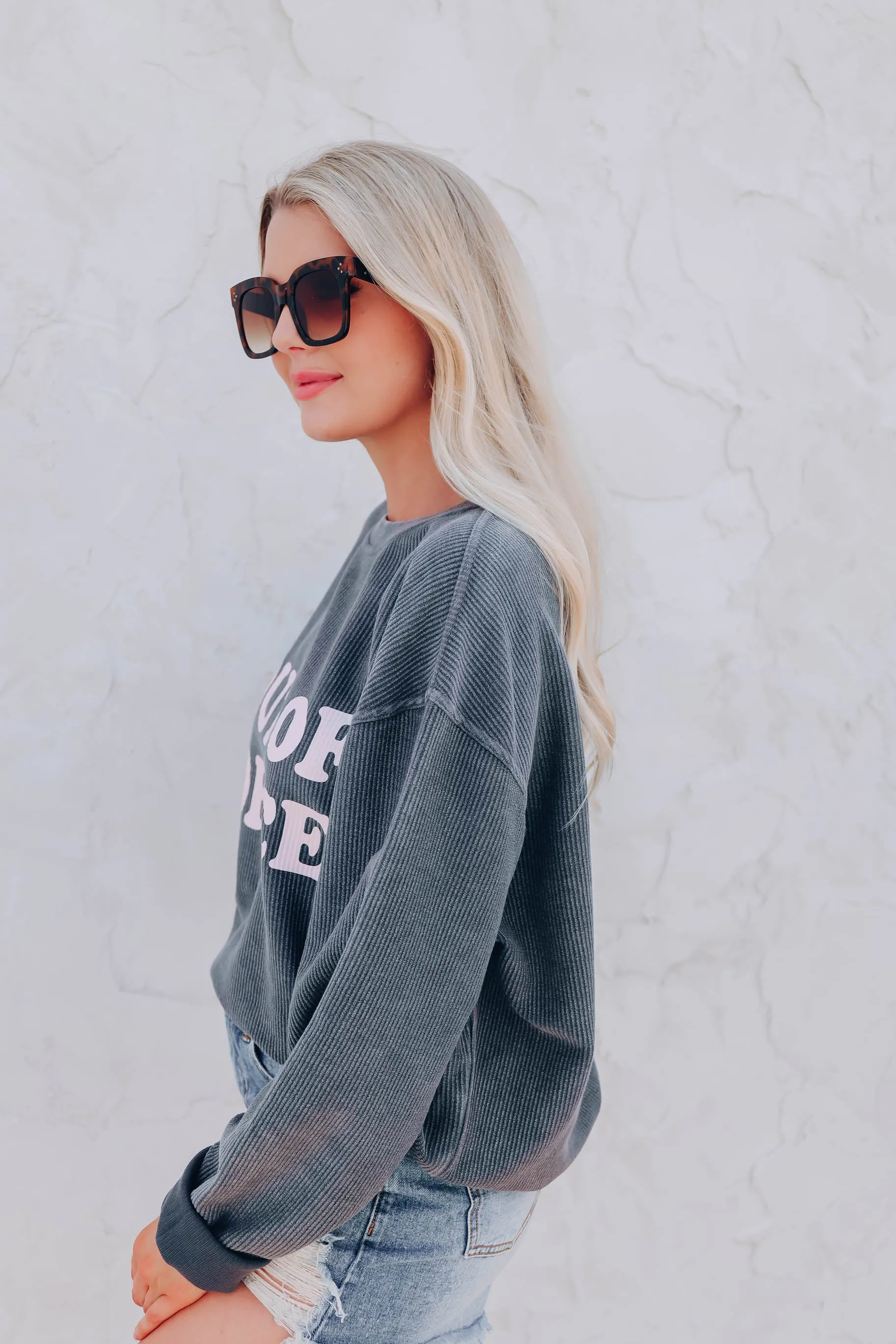 Out Of Office Corded Sweatshirt