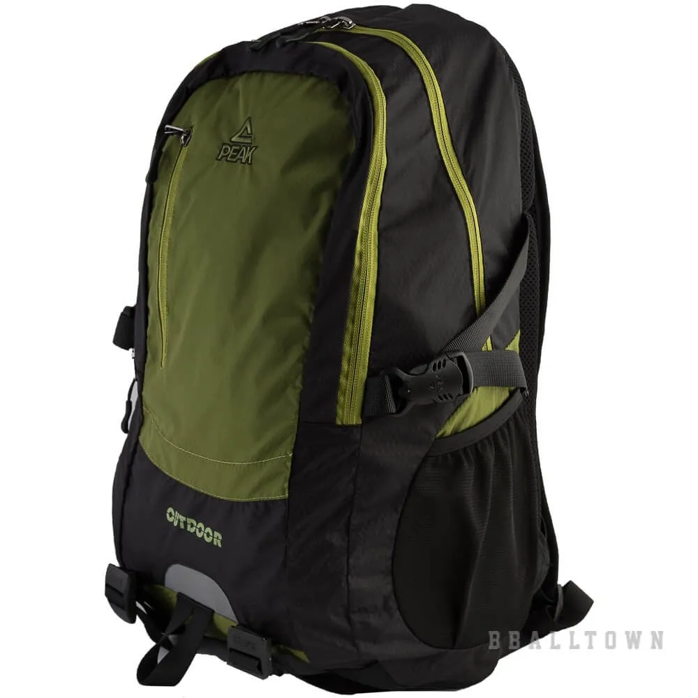Outdoorový batoh PEAK BACKPACK B153080 tmavozelený/čierny