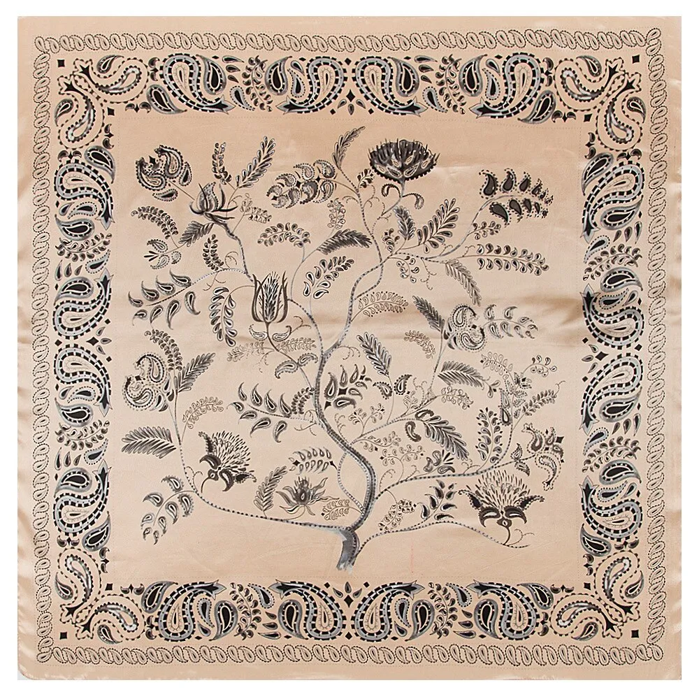 Paisley Tuch Beige