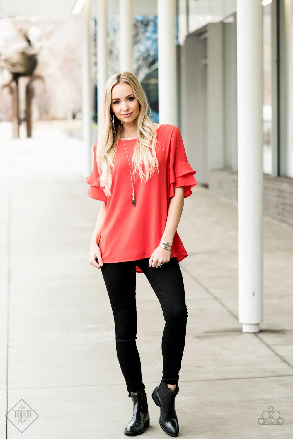 Paparazzi -Fashion Fix - Jaw Droppingly Jealous-Complete Set